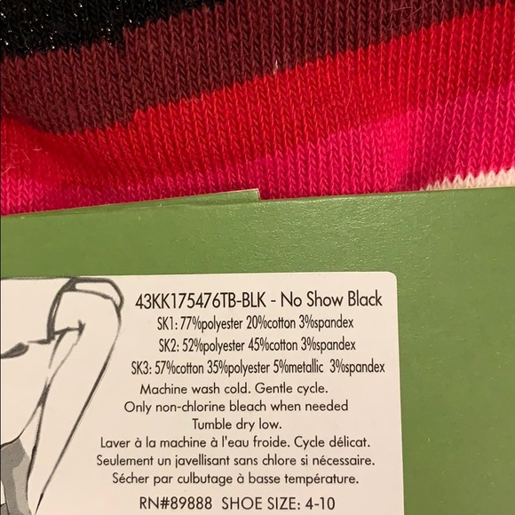 NWT KATE SPADE SOCKS - Picture 5 of 5
